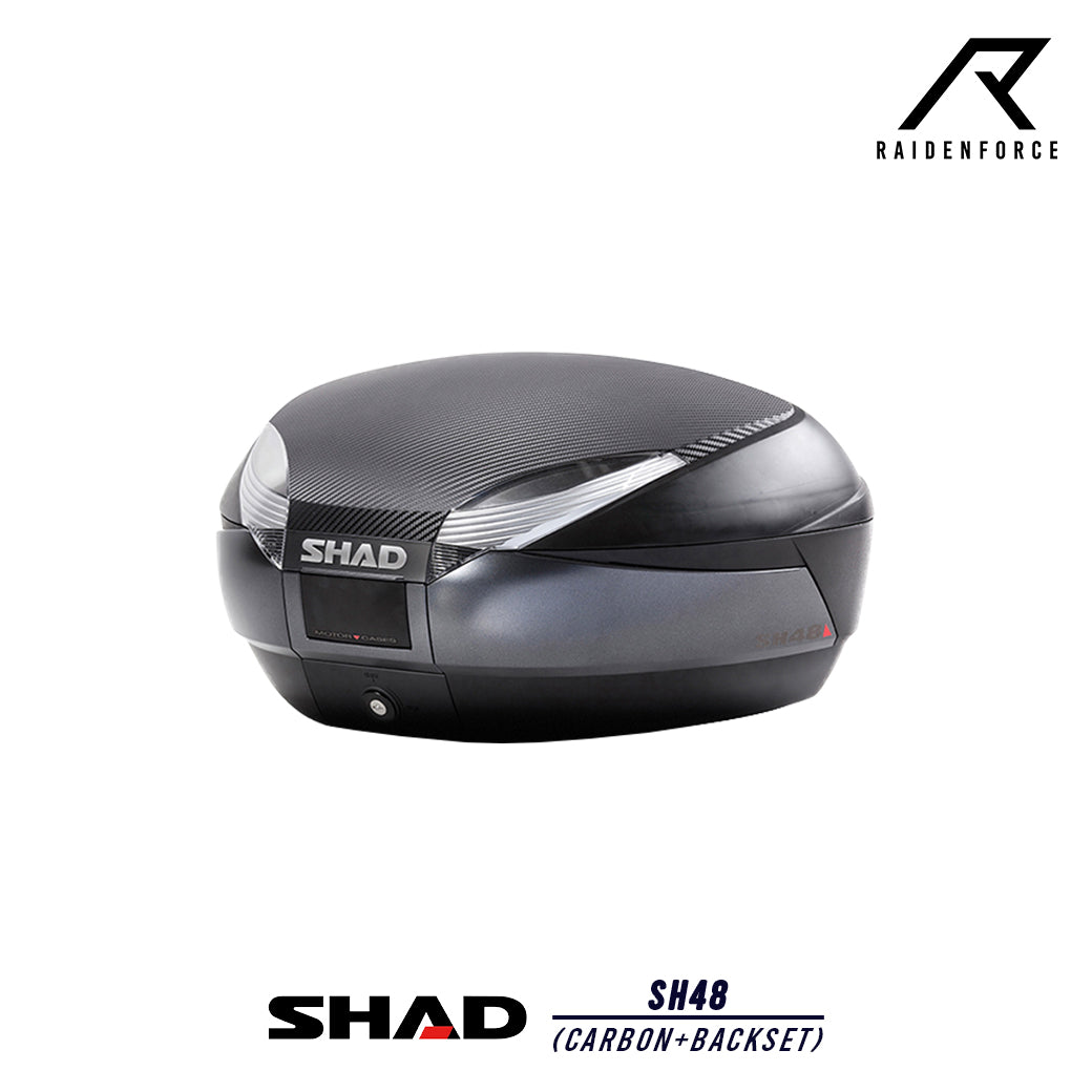 กล่องท้าย SHAD SH48 CARBON+BACKSET