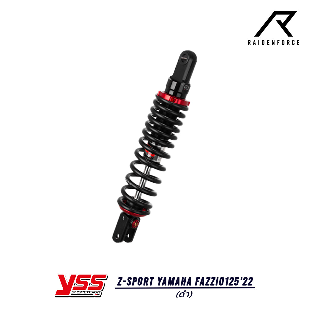 โช้ค YSS Z-Sport Yamaha Fazzio125'22 สี ดำ/ดำ