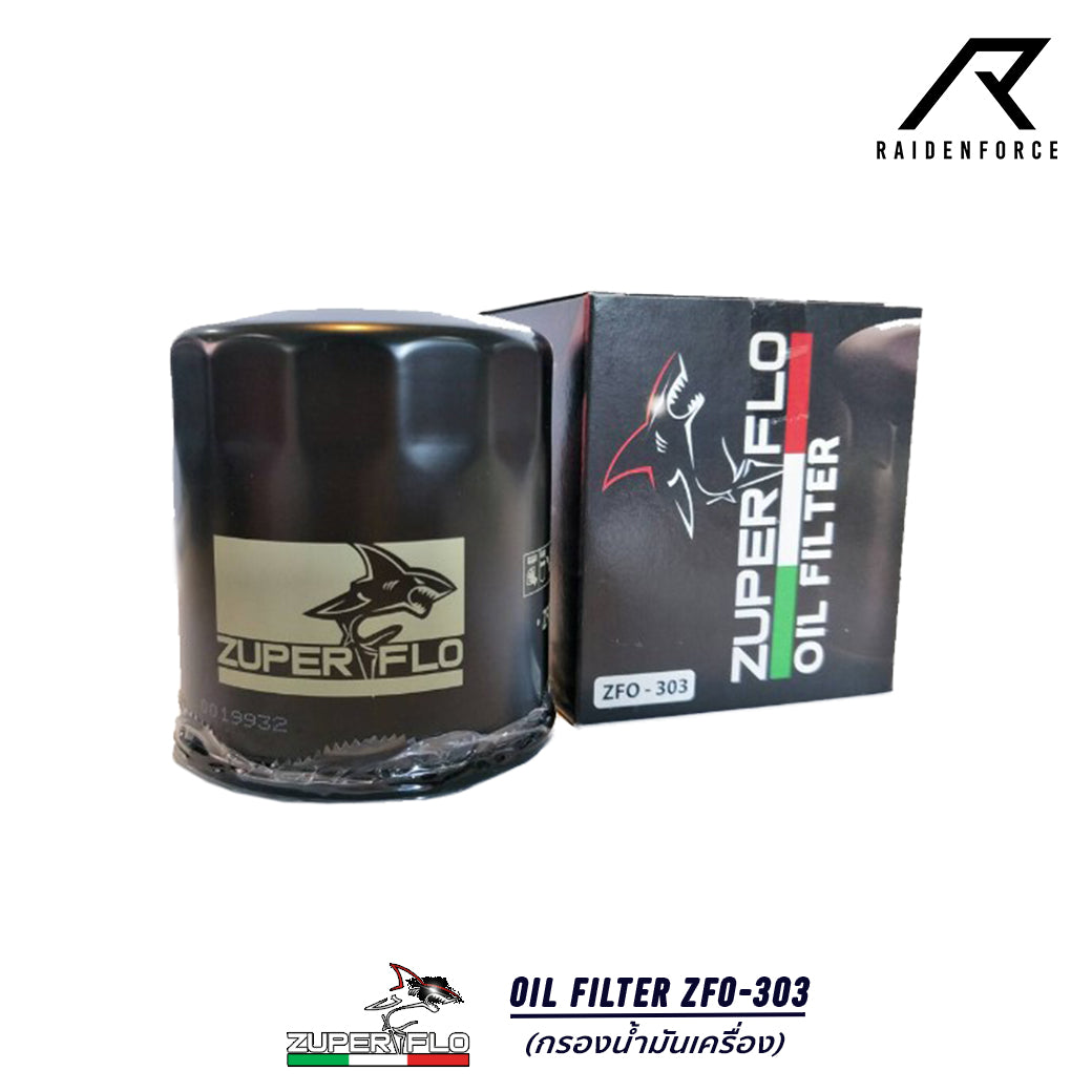 กรองน้ำมันเครื่อง Zuperflo Oil Filter ZFO-303
