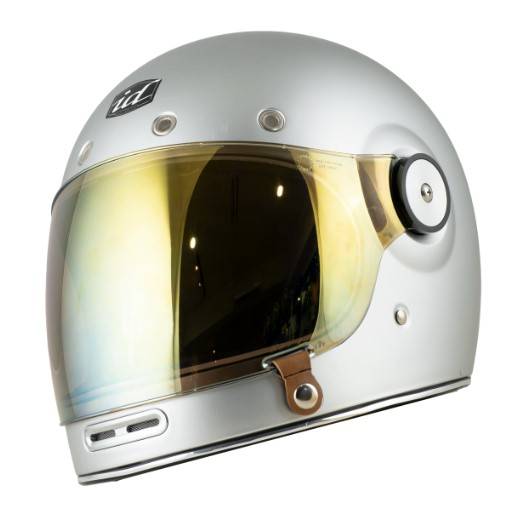 หมวกกันน็อค ID HELMET Rocket สีอลูมิเนียมเกรย์