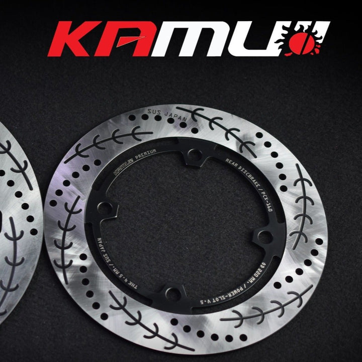 จานดิสก์เบรคหลัง KAMUI  220 MM. V.5 รุ่น Pcx160