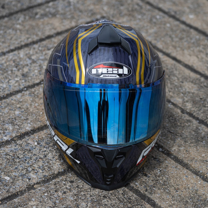 หมวกกันน็อค REAL Helmet Falcon Buriram - สีดำทอง