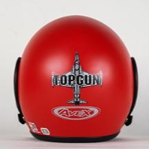 หมวกกันน็อค Avex Topgun Air สีแดงด้าน