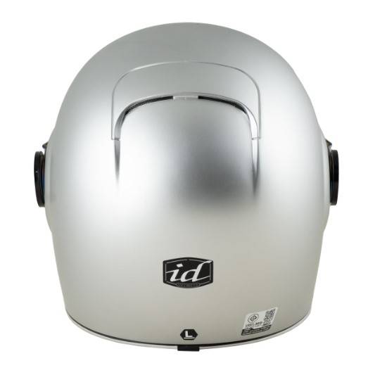 หมวกกันน็อค ID HELMET Rocket สีอลูมิเนียมเกรย์