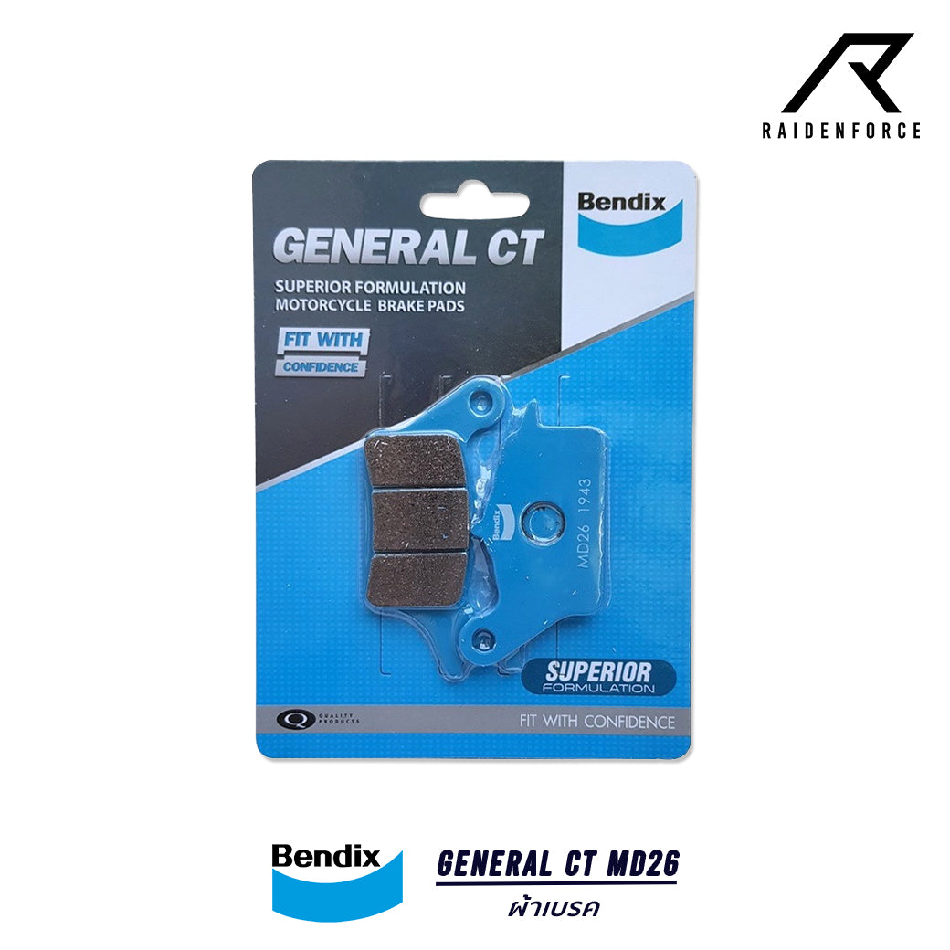 ผ้าเบรค BENDIX GENERAL CT MD26