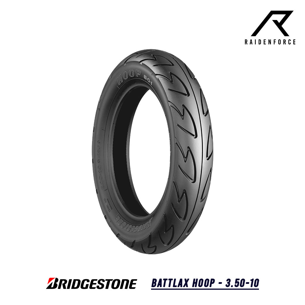 ยางนอก Bridgestone Battlax Hoop - 3.50-10