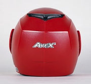 หมวกกันน็อค Avex Crux แว่น 2 ชั้น สีแดง