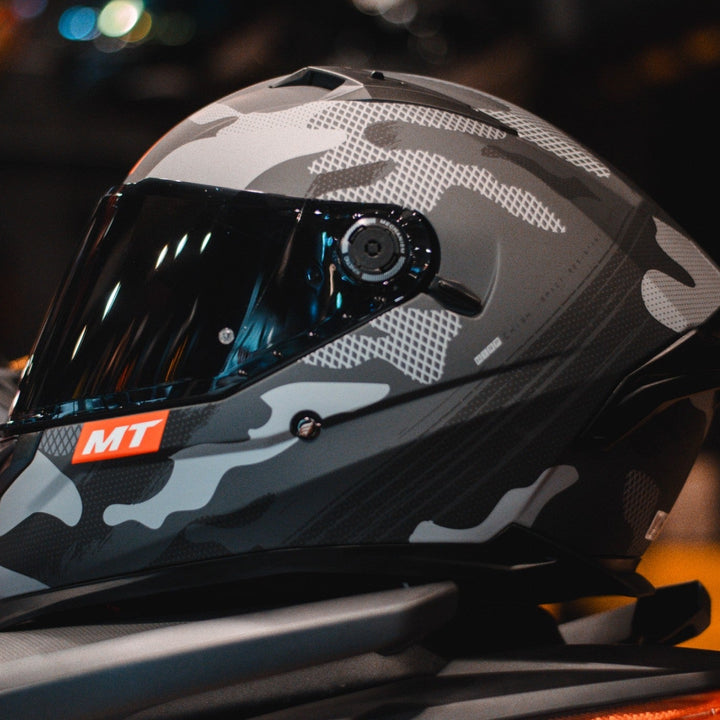 หมวกกันน็อค MT BRAKER SV CROSSOVER Matt GREY สีเทาด้าน