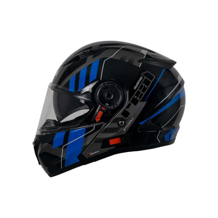 หมวกกันน็อค REAL Helmet STORM Rapid ดำน้ำเงิน