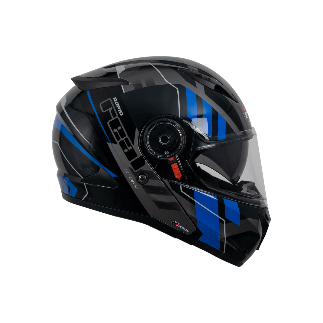 หมวกกันน็อค REAL Helmet STORM Rapid ดำน้ำเงิน