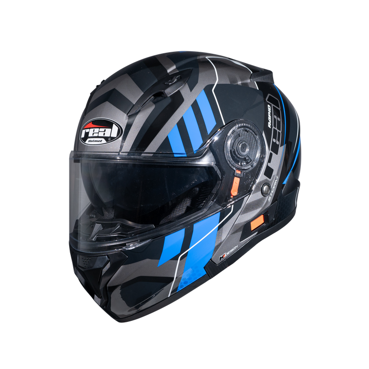 หมวกกันน็อค REAL Helmet STORM Rapid ดำน้ำเงิน