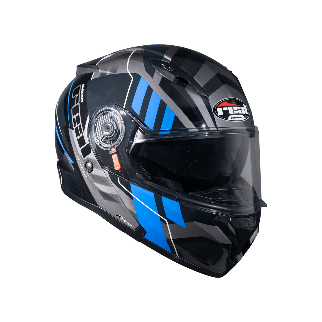 หมวกกันน็อค REAL Helmet STORM Rapid ดำน้ำเงิน