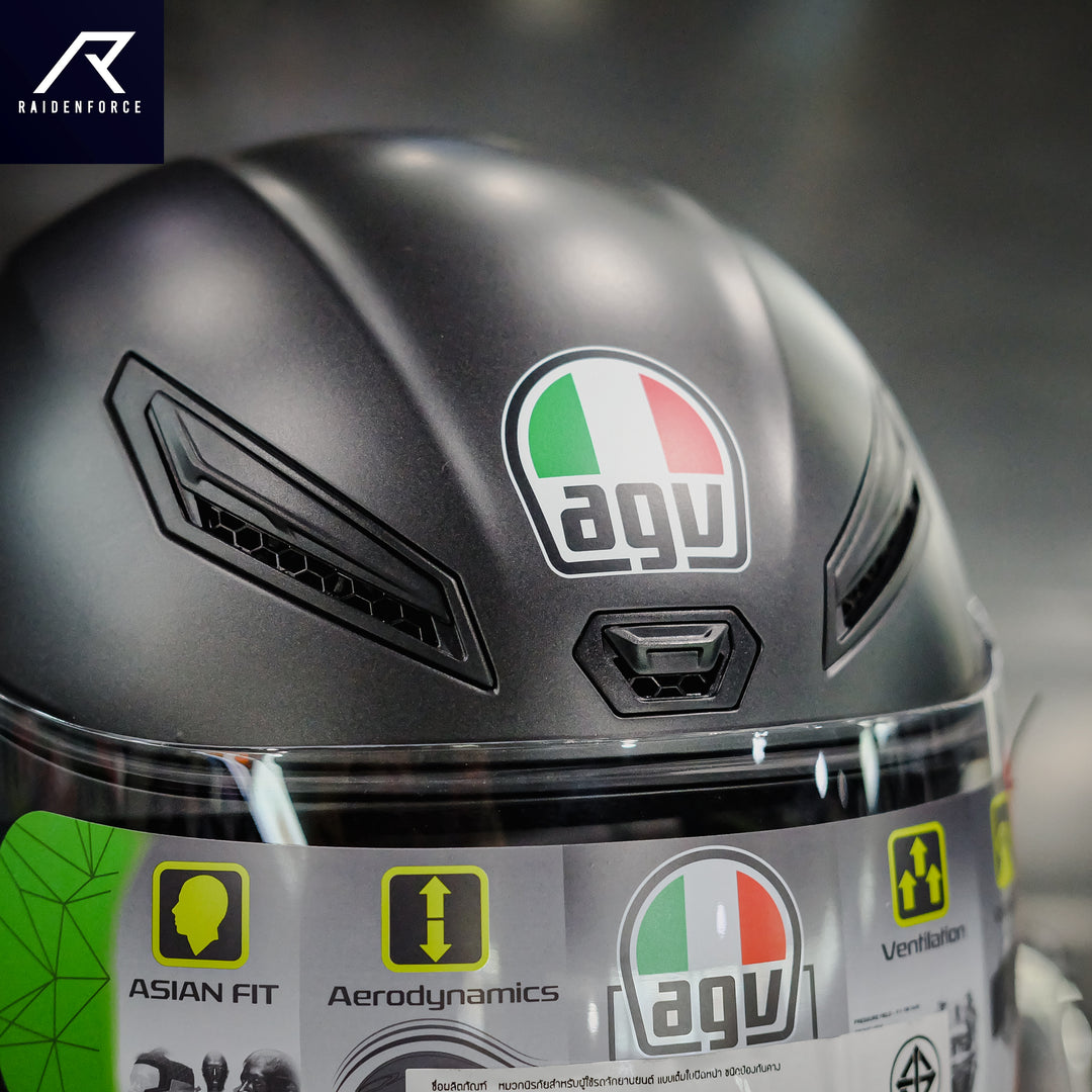 หมวกกันน็อค AGV รุ่น K1 สี ดำด้าน