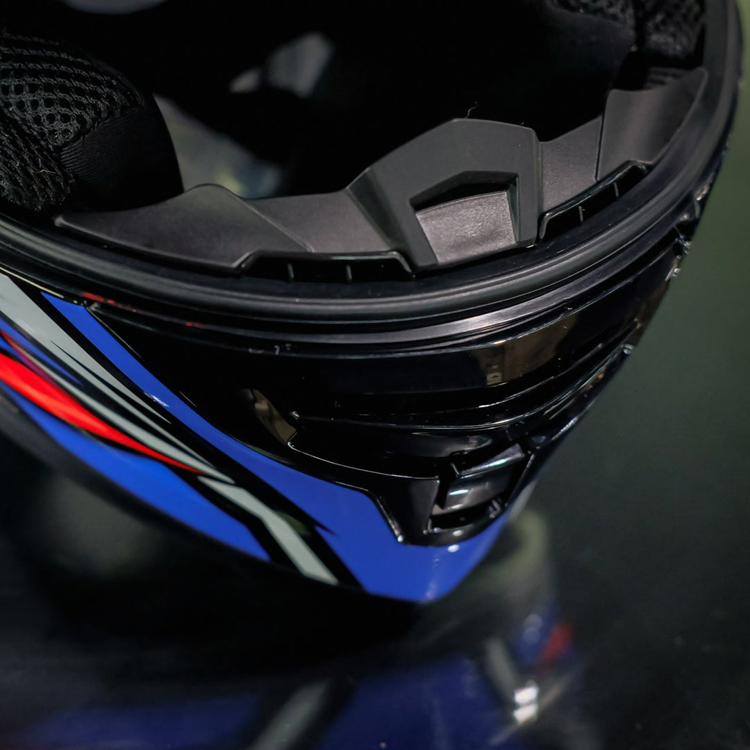 หมวกกันน็อค ID  HELMET FRTPRO SPIDER สีดำเงา