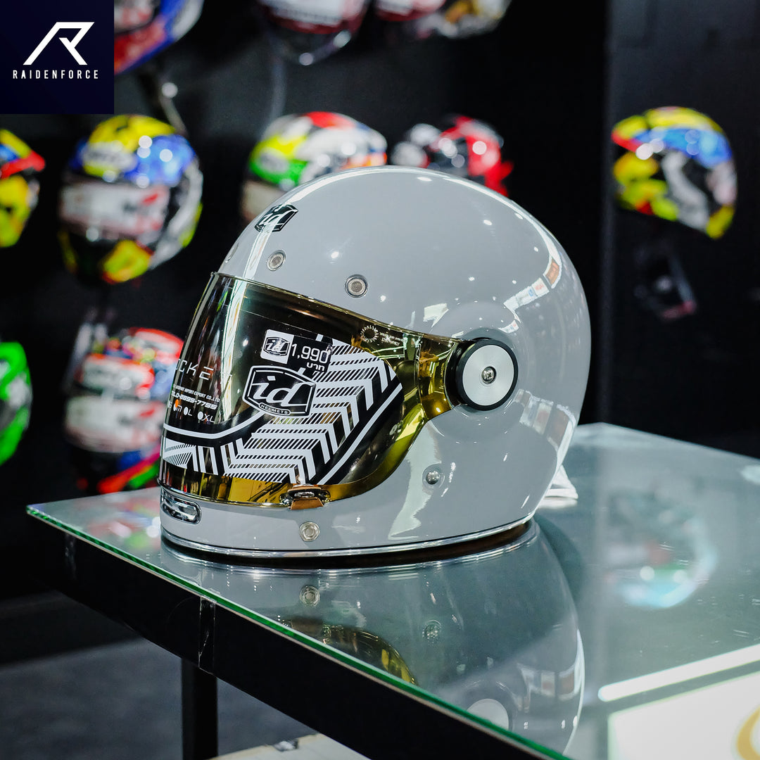 หมวกกันน็อค ID  HELMET Rocket สีเทาแลมโบ