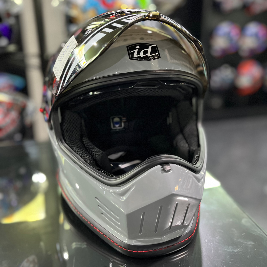 หมวกกันน็อค ID Helmet Immortal สีเทาแลมโบ