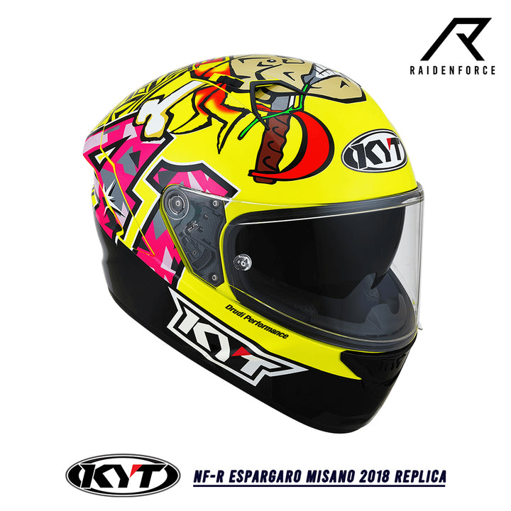 หมวกกันน็อค KYT NF-R Espargaro Misano 2018 Replica