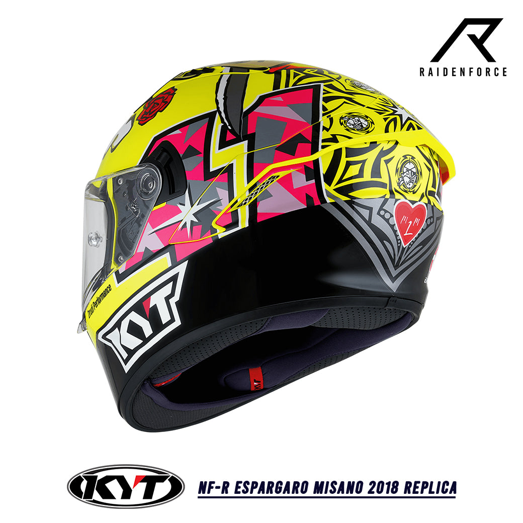 หมวกกันน็อค KYT NF-R Espargaro Misano 2018 Replica