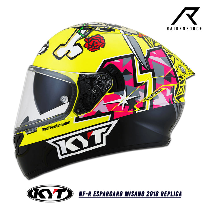 หมวกกันน็อค KYT NF-R Espargaro Misano 2018 Replica