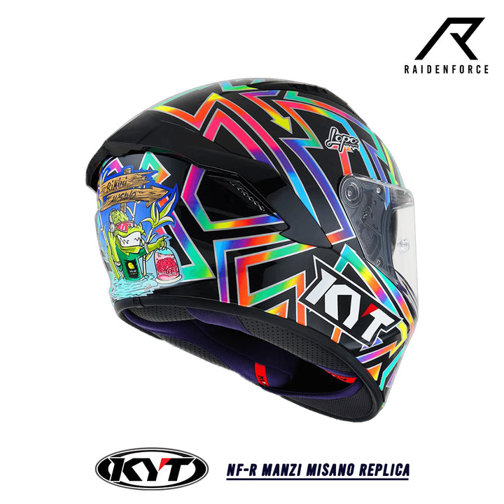 หมวกกันน็อค KYT NF-R Manzi Misano Replica