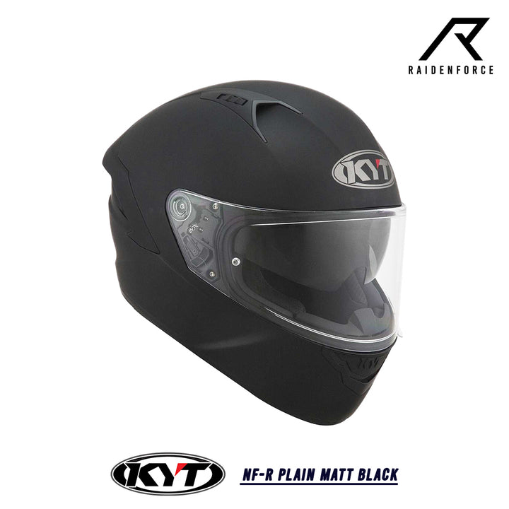 หมวกกันน็อค KYT NF-R Plain Matt Black