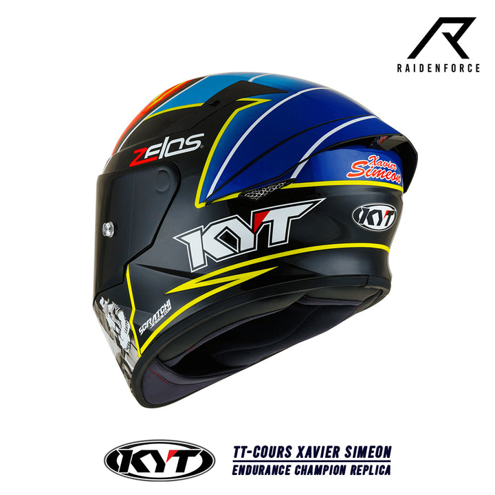 หมวกกันน็อค KYT TT-Course Xavier simeon endurance champion Replica