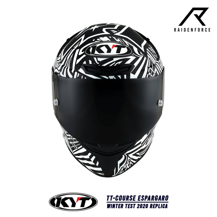 หมวกกันน็อค KYT TT-Course Espargaro Winter Test 2020 Replica