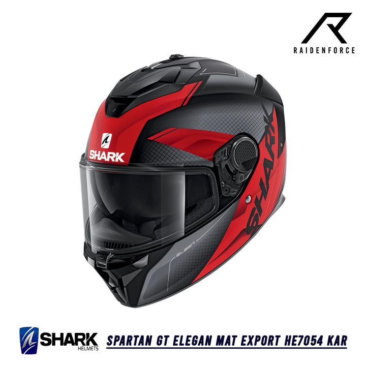 หมวกกันน็อค SHARK SPARTAN GT ELEGAN MAT EXPORT HE7054 KAR