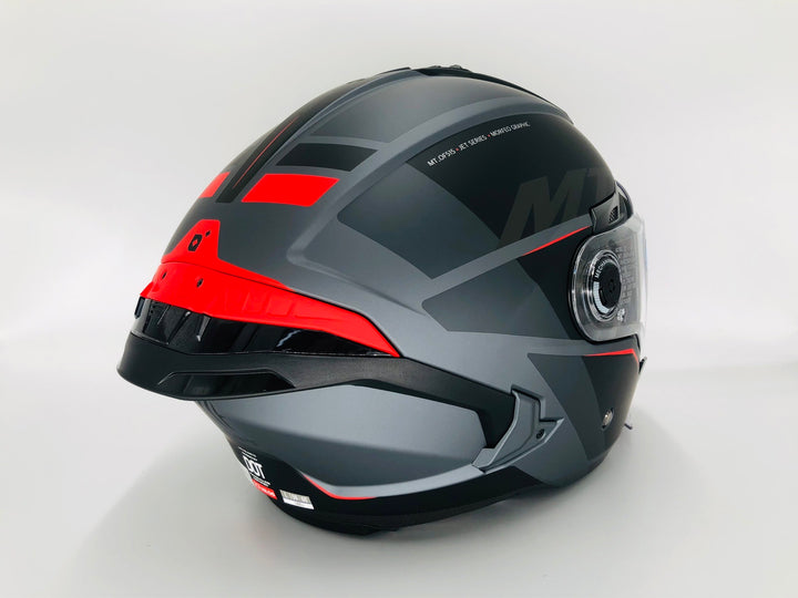 MT Cosmo SV Morfeo Matt Grey Helmet, matte grey