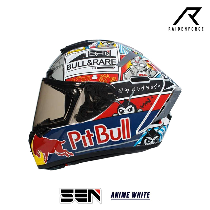 หมวกกันน็อค Sen Helmet Anime White