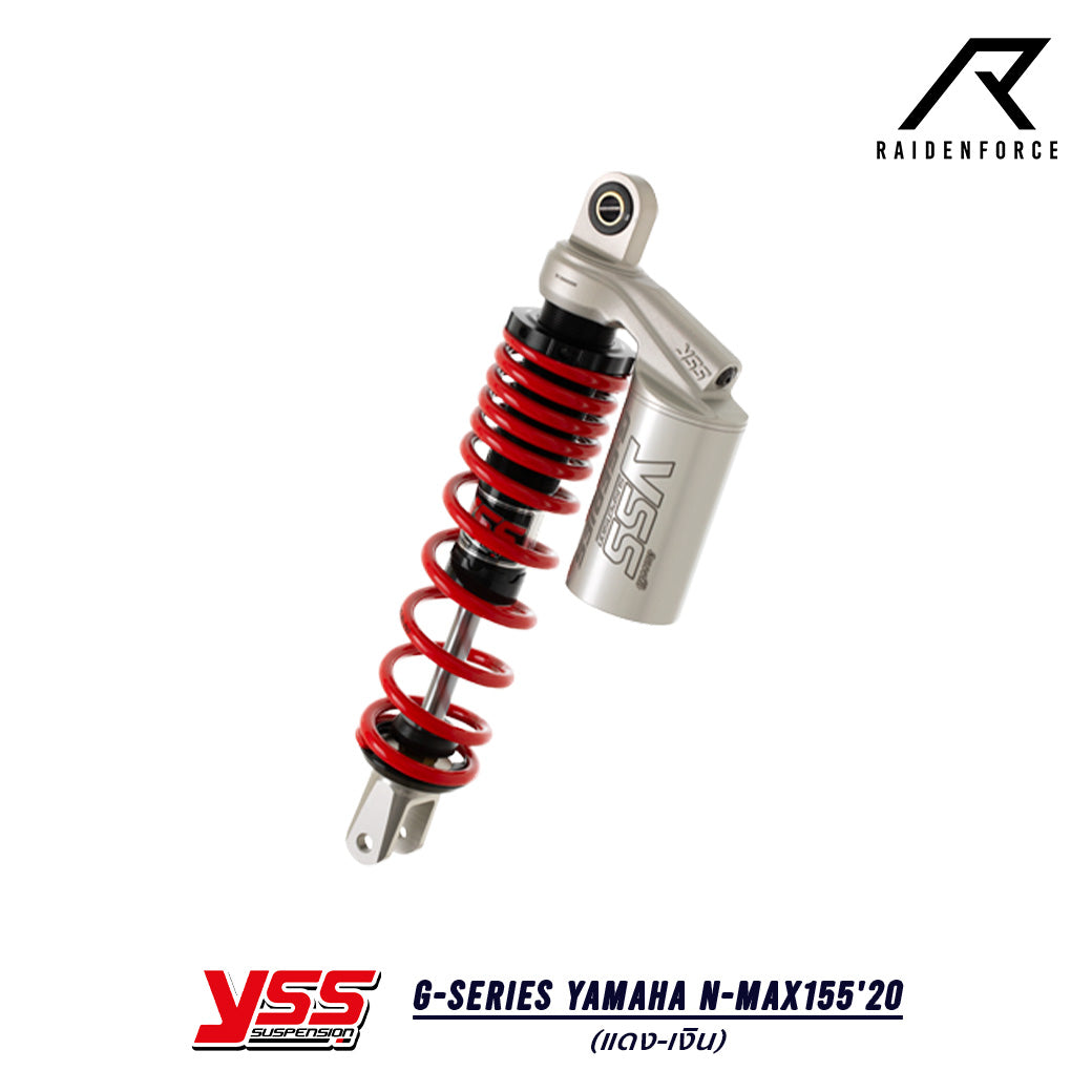 โช้ค YSS G-Series Yamaha N-max155'20  สี แดง/เงิน