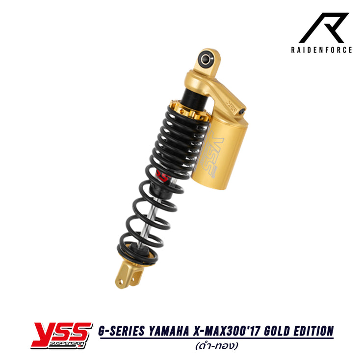 โช้ค YSS G-Series Yamaha X-max300'17 Gold Edition สี ดำ/ทอง
