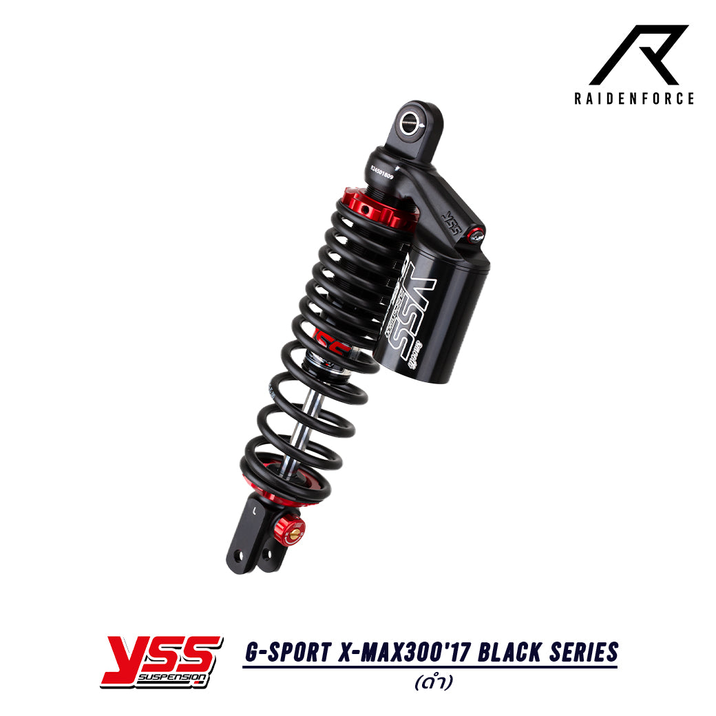 Shock YSS G-Sport Yamaha X-max300'17 Black series color black/black