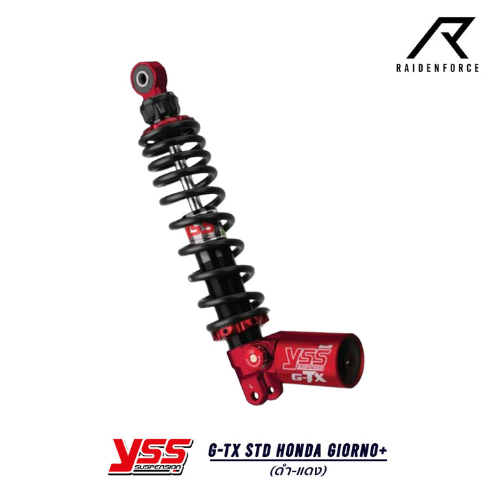 Shock YSS G-TX Honda Giorno+ color red/black