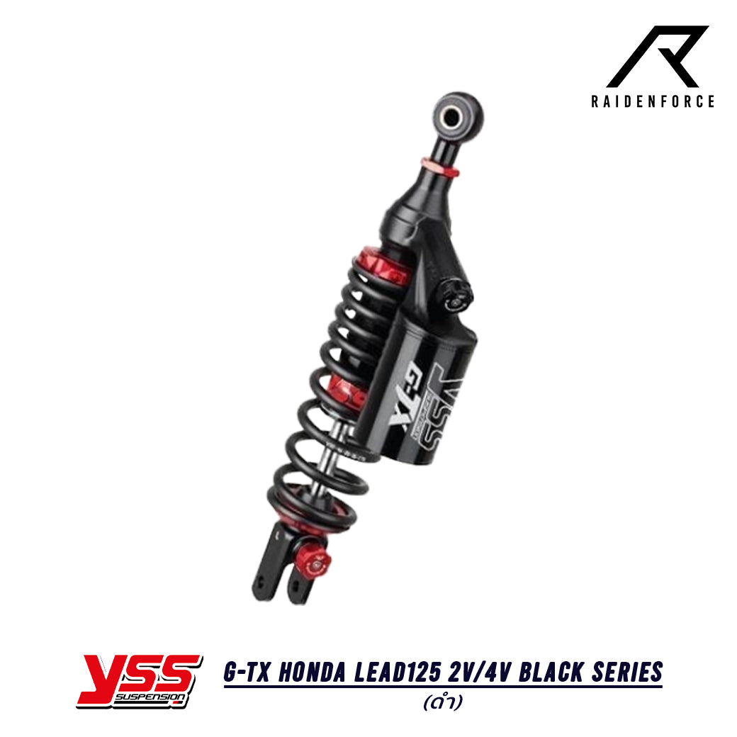 Shock YSS G-TX Honda Lead125 2v/4v Black series black