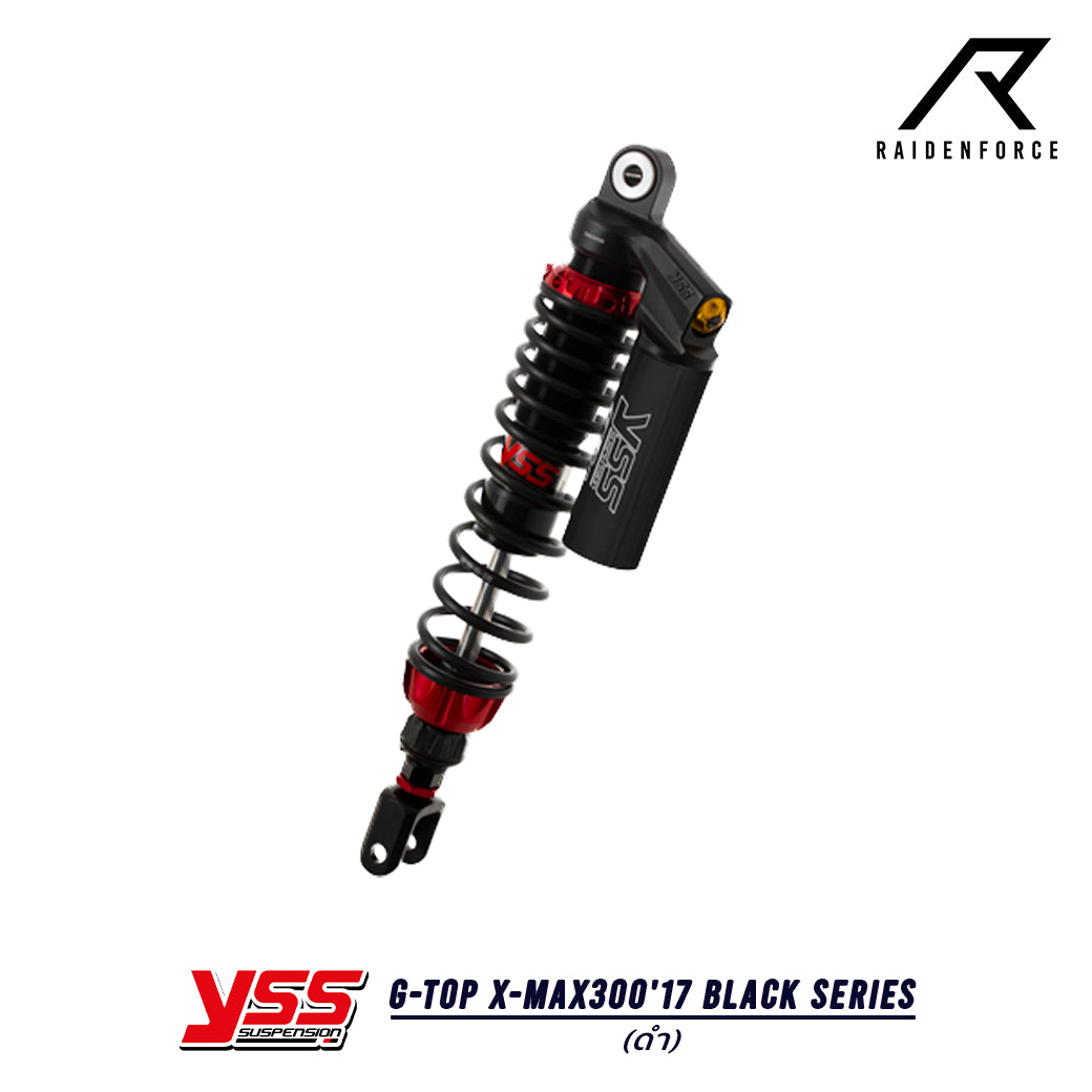 Shock YSS G-Top Yamaha X-max300'17 Black series color black/black