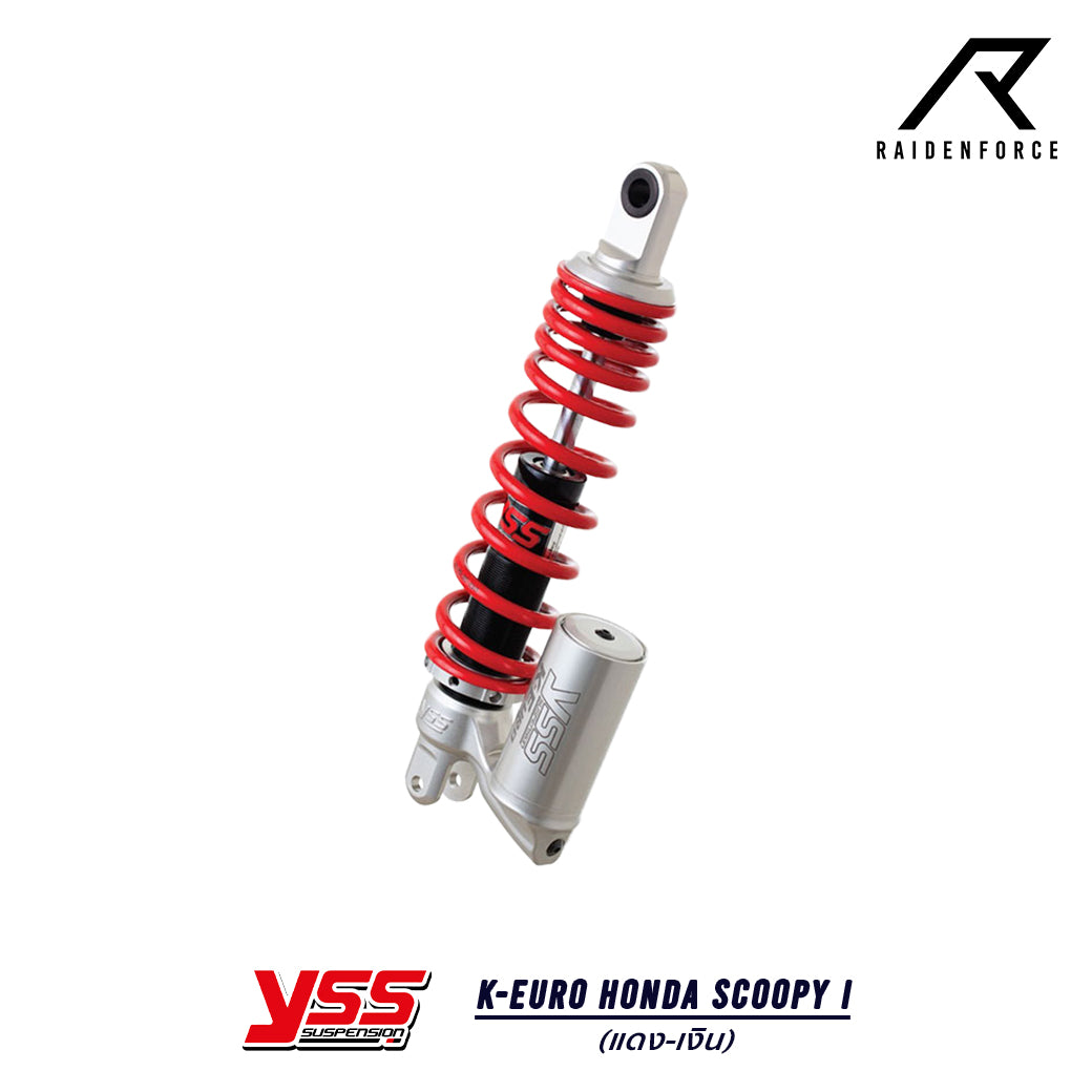 Shock YSS K-Euro Honda Scoopy I red/silver