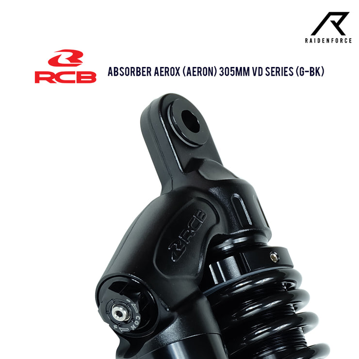 โช้ค RCB ABSORBER AEROX VD Series (G-BK) สีดำ