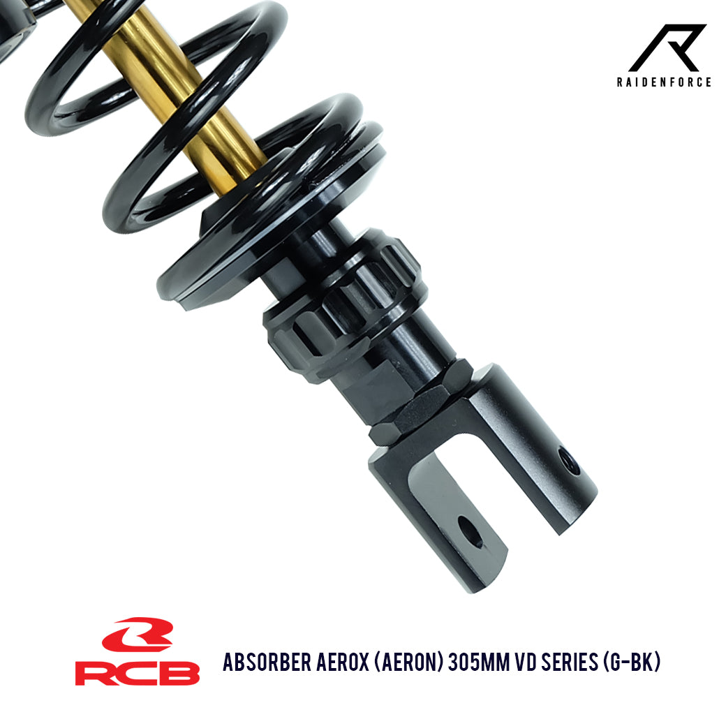 โช้ค RCB ABSORBER AEROX VD Series (G-BK) สีดำ