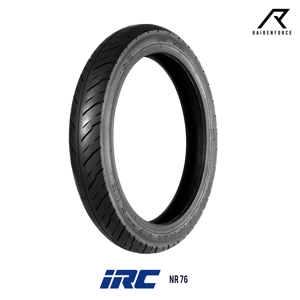 ยางนอก IRC NR76 เบอร์ 80/90-16 (R) สำหรับรถรุ่นNOUVO