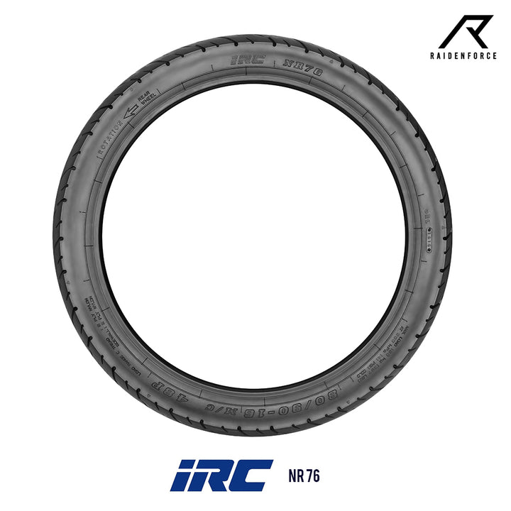 ยางนอก IRC NR76 เบอร์ 80/90-16 (R) สำหรับรถรุ่นNOUVO