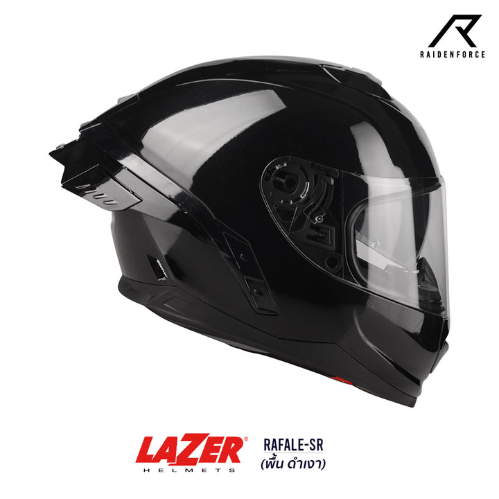 หมวกกันน็อค LAZER Helmet RAFALE  สี ดำเงา